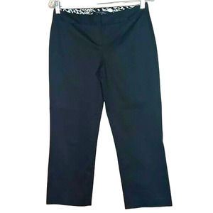 Elie Tahari Black Capris - M